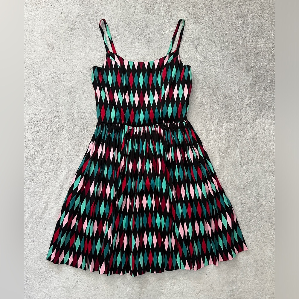 Pinup Couture Size XL Harlequin Dress